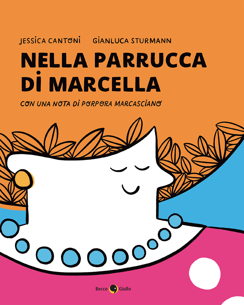Copertina del libro Nella parrucca di Marcella